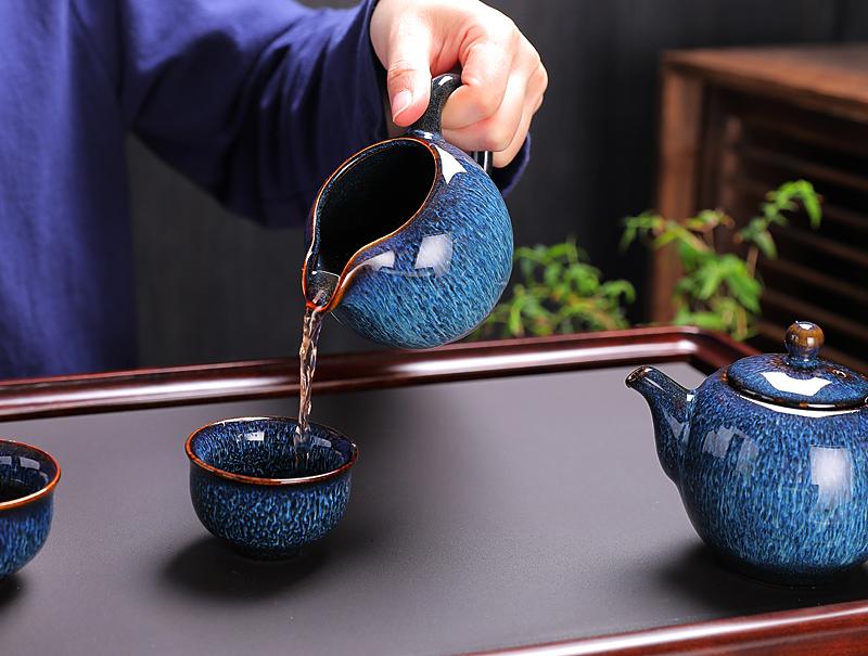 橘色茶壺